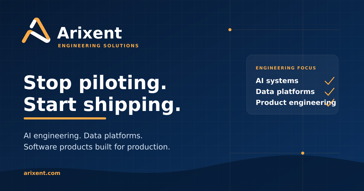 AI Product Engineering Services Company | Arixent